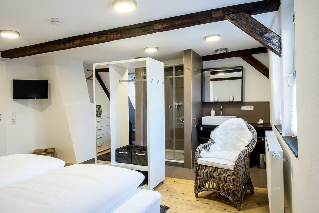 Ferienwohnung Stadtgarten Michelstadt Bagian luar foto