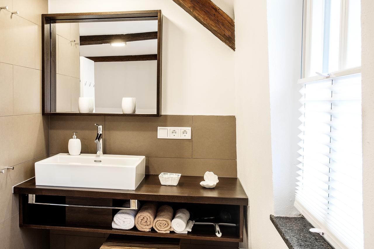 Ferienwohnung Stadtgarten Michelstadt Bagian luar foto