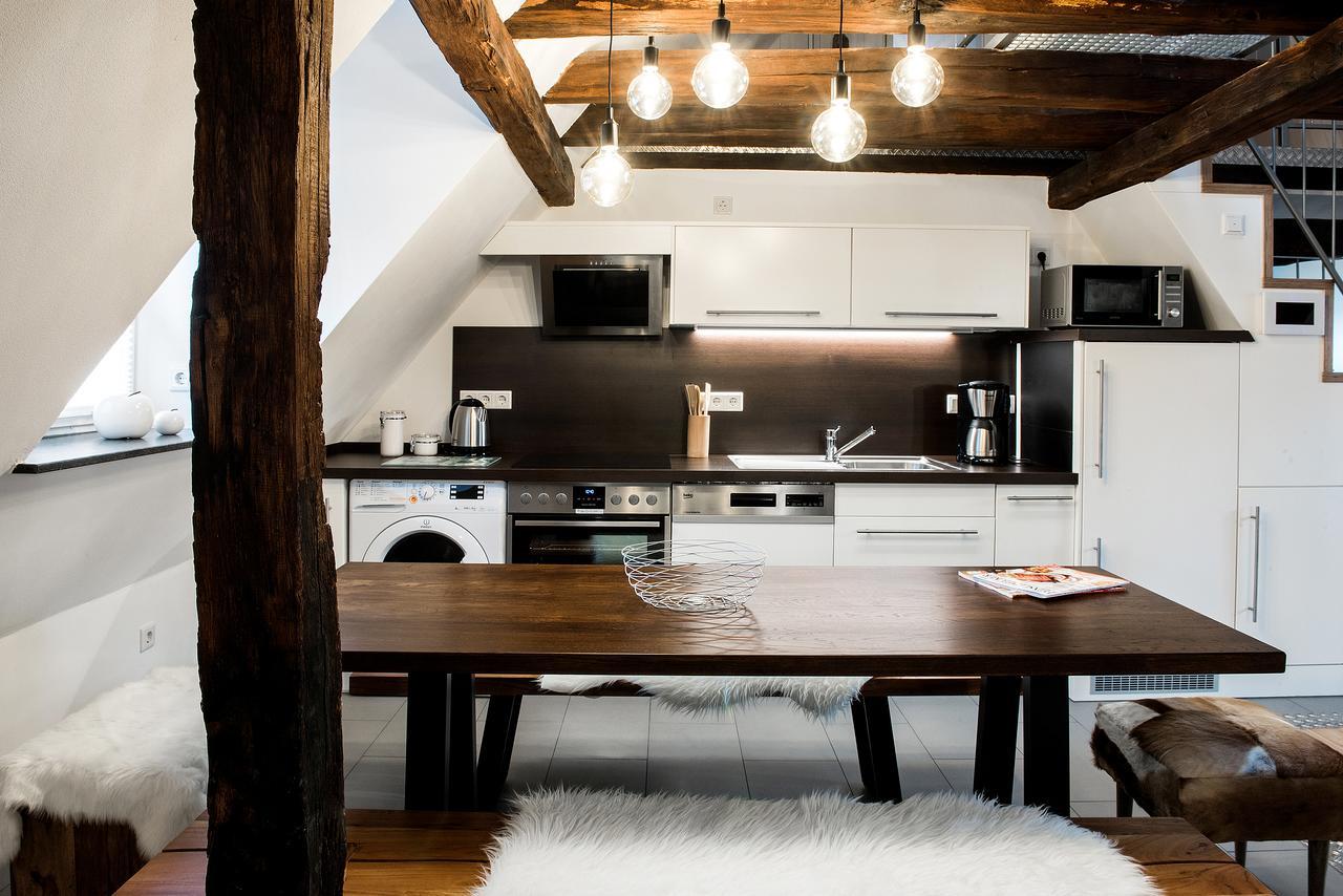 Ferienwohnung Stadtgarten Michelstadt Bagian luar foto