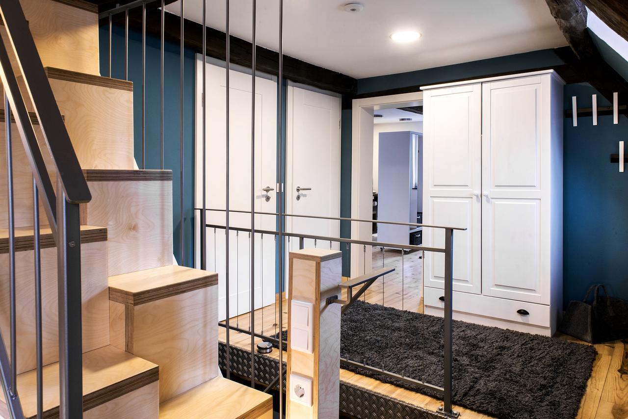 Ferienwohnung Stadtgarten Michelstadt Bagian luar foto